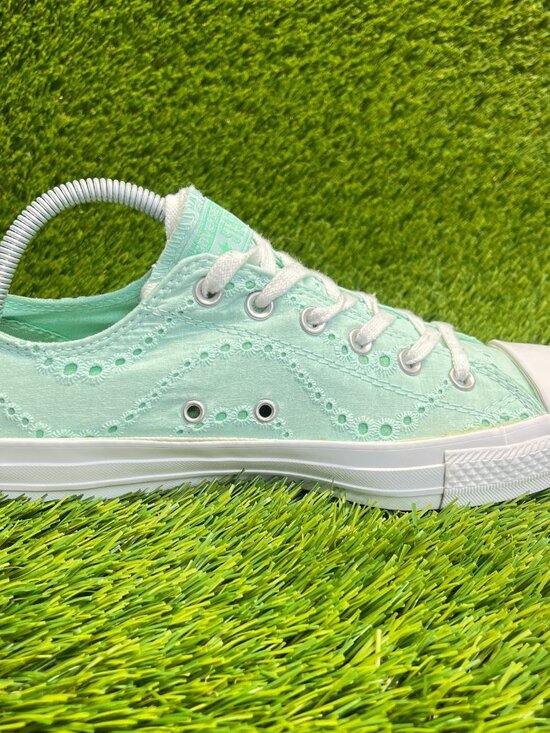 Converse Chuck Taylor All Star Womens Size 10 Green Athletic Shoes Sneakers - Picture 5 of 12